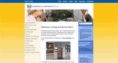 Desktop Screenshot of diagnostikzentrum-berlin.de